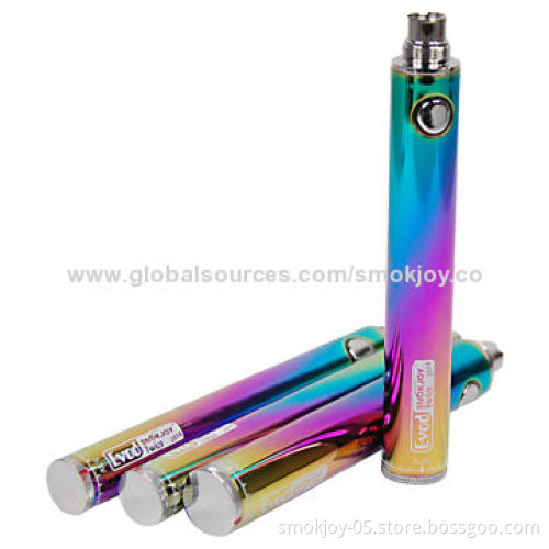 Rainbow Evod Twist/Variable Voltage Batteries with 1.5-4 Hours Average Charging Time